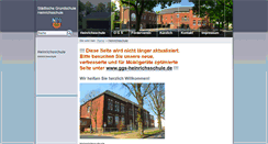 Desktop Screenshot of heinrichsschule.de